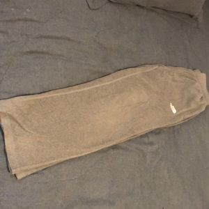 Grey North Face sweatpants